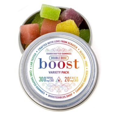 Boost – CBD Variety Pack Gummies (300mg CBD)