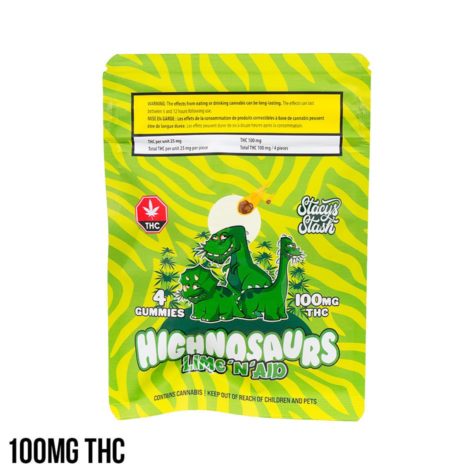 buy bud now highnosaurs lime n aid gummies 9 10 001 - Cannabis Deals In Canada