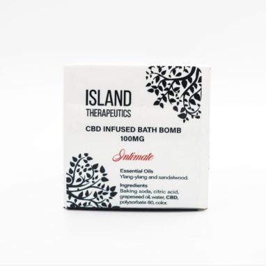Island Therapeutics – CBD Bath Bombs Intimate Blend (100mg CBD)