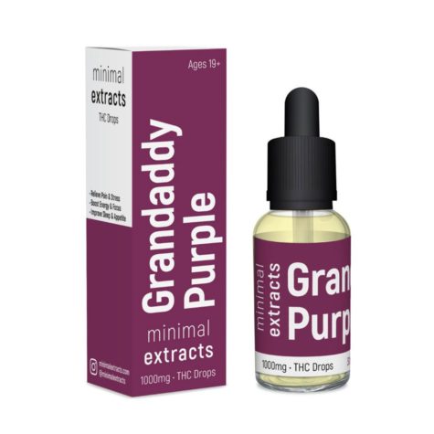 buy bud now minimal thc grandaddy purple tincture 1000mg 9 10 001 - Cannabis Deals In Canada