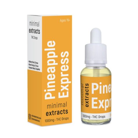 buy bud now minimal thc pineapple express tincture 1000mg 9 10 001 - Cannabis Deals In Canada