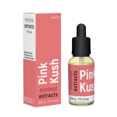 buy bud now minimal thc pink kush tincture 1000mg 9 10 001 - Cannabis Deals In Canada