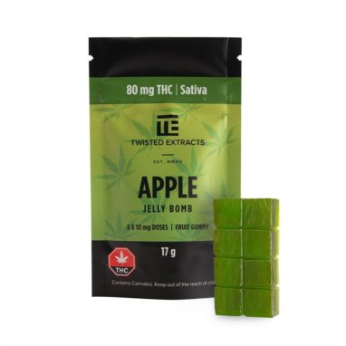 Twisted Jelly Bomb Apple (80mg THC)