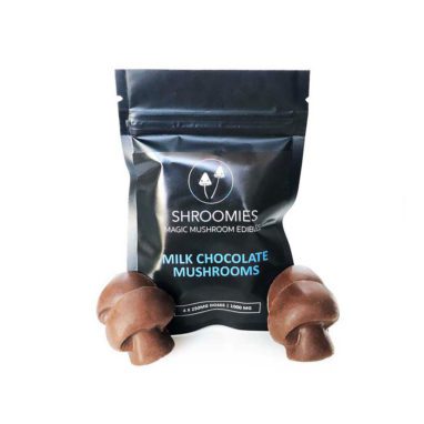 Shroomies – MILK CHOCOLATE MUSHROOMS – 1000MG