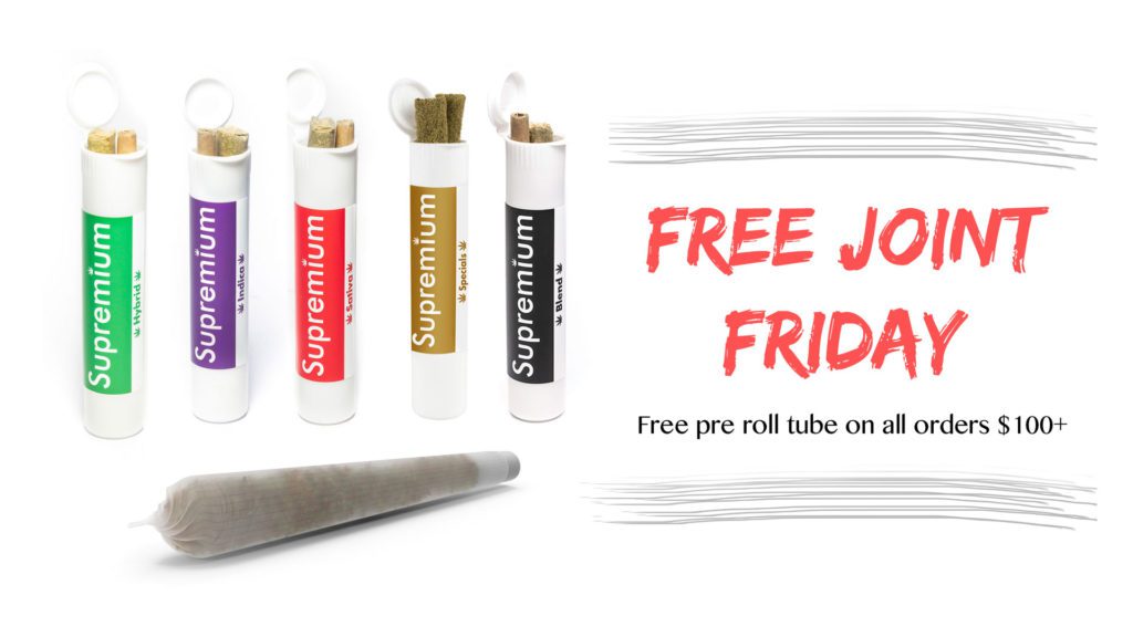 Free Joint Friday Banner 06 - Cannabis Deals In Canada