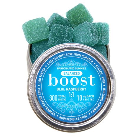 boostbalance 1to1 blue raspberry gummies 150mgthc 150mgcbd 001 - Cannabis Deals In Canada