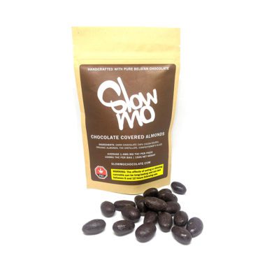 Slow Mo – Chocolate Covered Almonds – 100mg THC