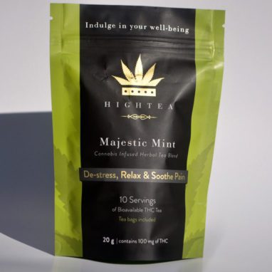 High Tea – Majestic Mint Tea (100mg THC)