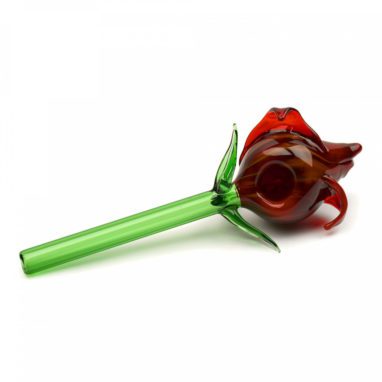 4.5″ Red Rose Hand Pipe