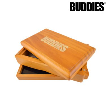 BUDDIES­­ SIFTER BOX – STAINED PINE