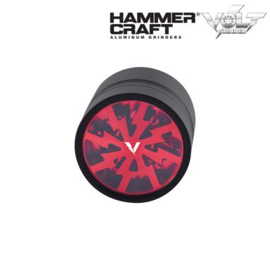 Hammercraft Volt 4 Piece Grinder – Red