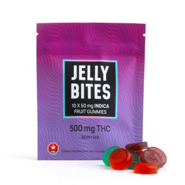 Jelly Bites – Indica – Berry Mix – 500mg