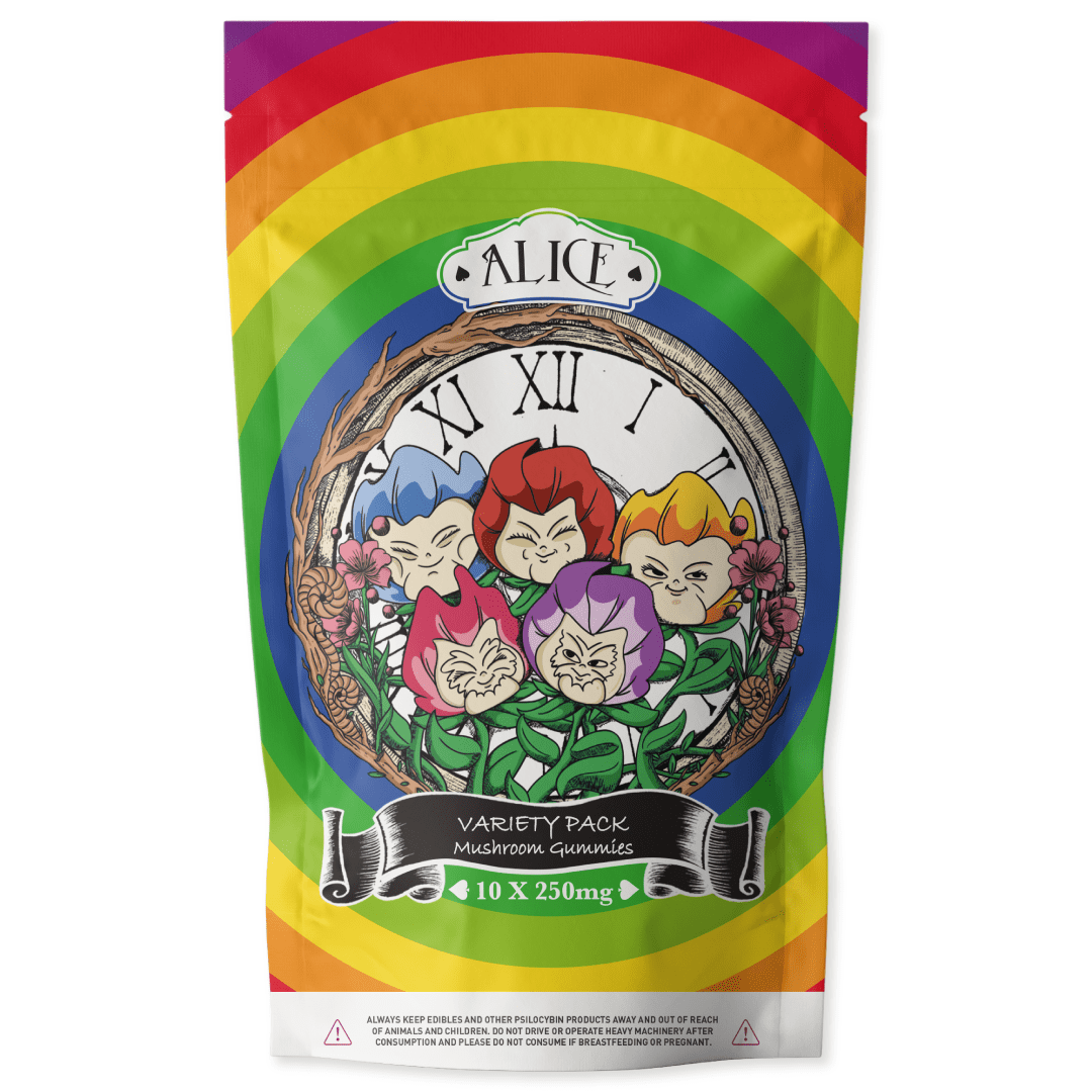 Alice Variety Pack Gummies Mockup Front - Cannabis Deals In Canada