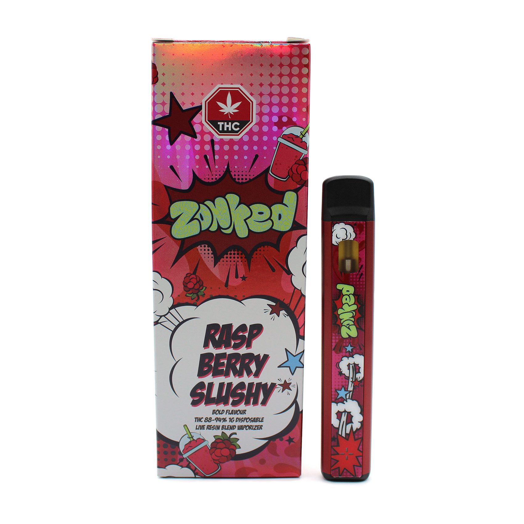 zonked disposable pens raspberry slushy - Cannabis Deals In Canada