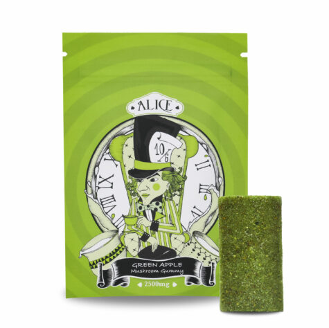 Alice Gummie Green Apple 2500mg Front scaled 1 - Cannabis Deals In Canada
